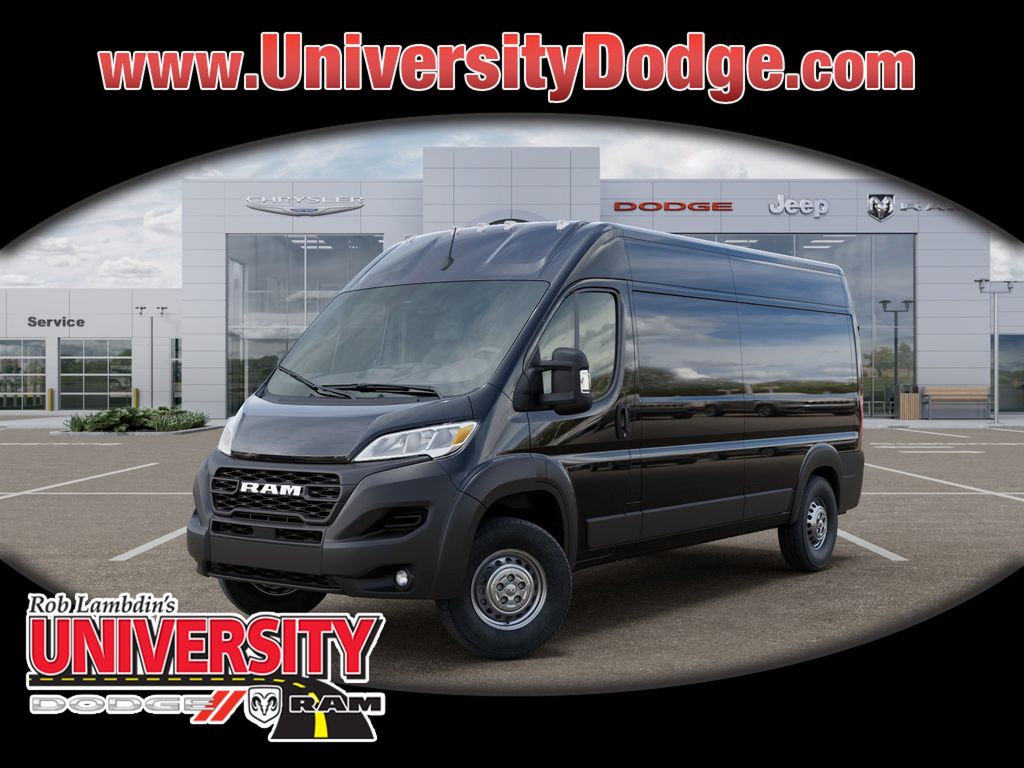 Black Clearcoat 2026 RAM ProMaster Van 9-Speed Automatic