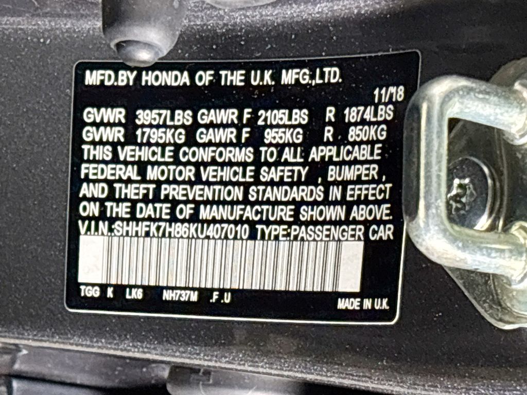 2019 Honda Civic EX-L