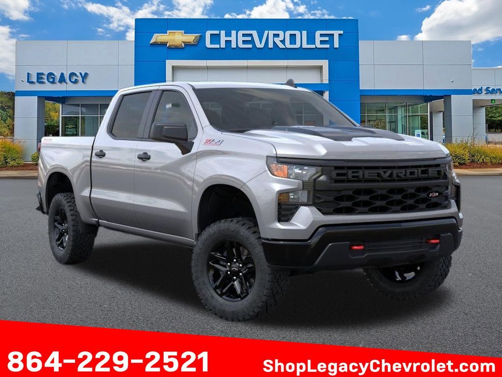 Sterling Gray Metallic 2026 Chevrolet Silverado 1500 Pickup Truck Four-Wheel Drive Automatic