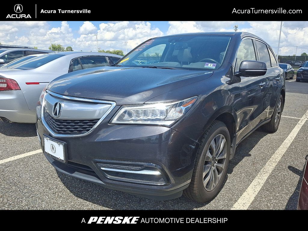 2015 Acura MDX Technology Hero Image