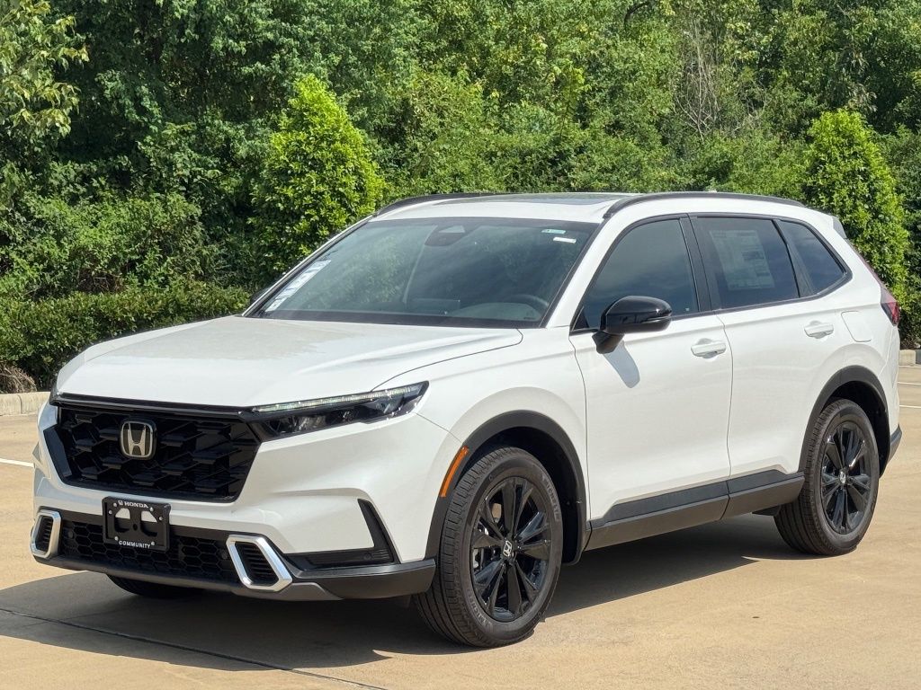 2026 Honda CR-V Hybrid Sport Touring White at Community Honda