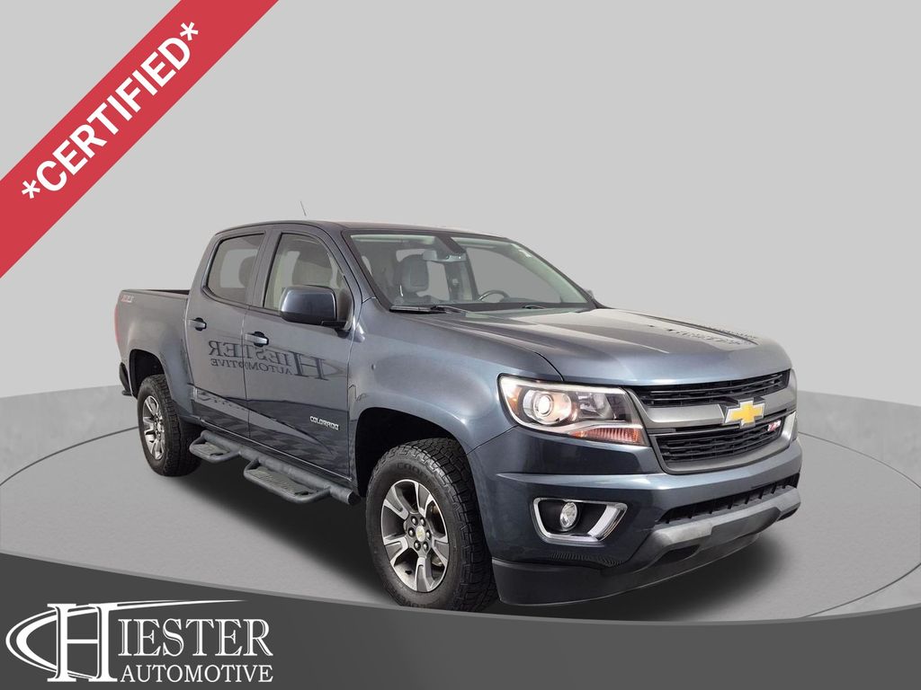 Shadow Gray Metallic 2020 Chevrolet Colorado Pickup Truck Four-Wheel Drive 8-Speed Automatic