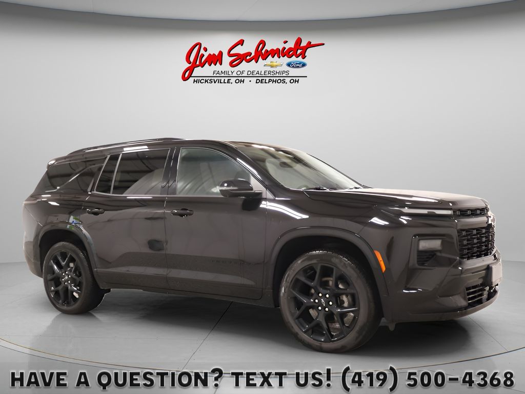 Mosaic Black Metallic 2026 Chevrolet Traverse SUV / Crossover Four-Wheel Drive 8-Speed Automatic