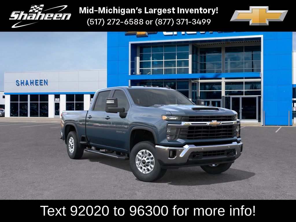 Lakeshore Blue Metallic 2026 Chevrolet Silverado 2500HD Pickup Truck Four-Wheel Drive Automatic