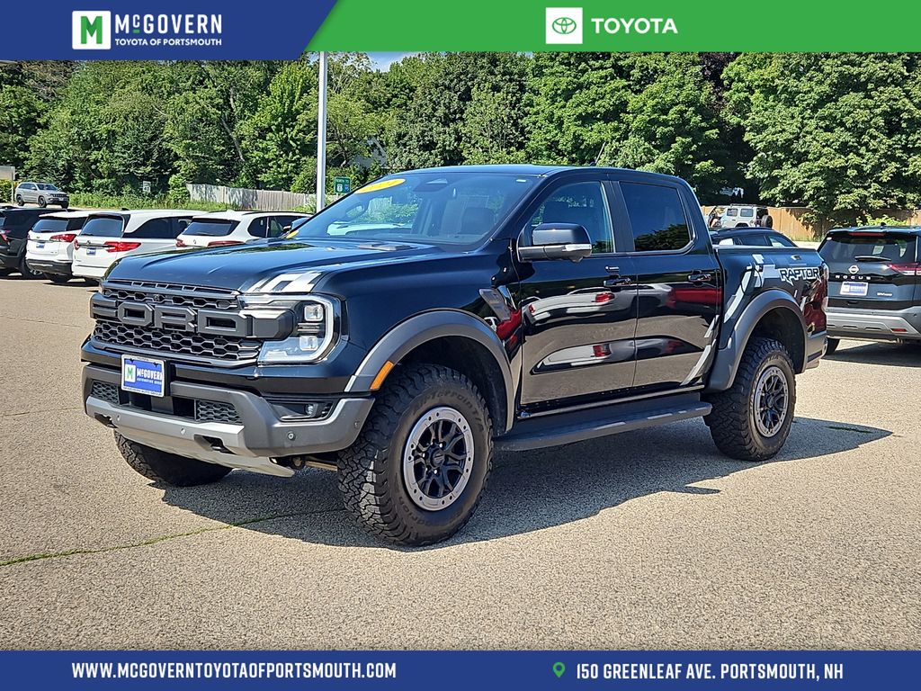 Shadow Black 2024 Ford Ranger Pickup Truck Four-Wheel Drive Automatic
