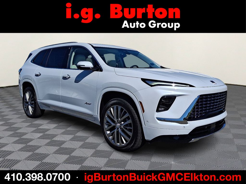 White 2026 Buick Enclave SUV / Crossover Four-Wheel Drive 8-Speed Automatic