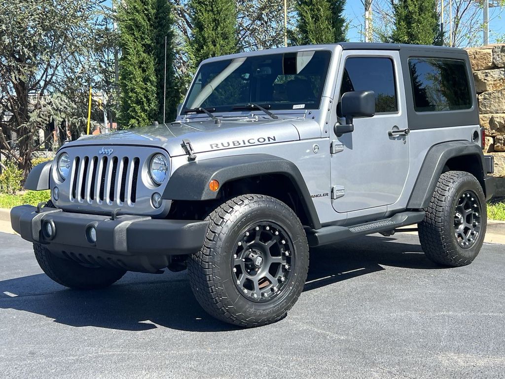 Billet Silver Metallic Clearcoat 2015 Jeep Wrangler Rubicon 4WD SUV / Crossover Four-Wheel Drive 5-Speed Automatic