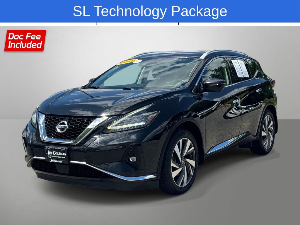 Gray (Magnetic Black Pearl) 2019 Nissan Murano SUV / Crossover All-Wheel Drive Continuously Variable Transmission