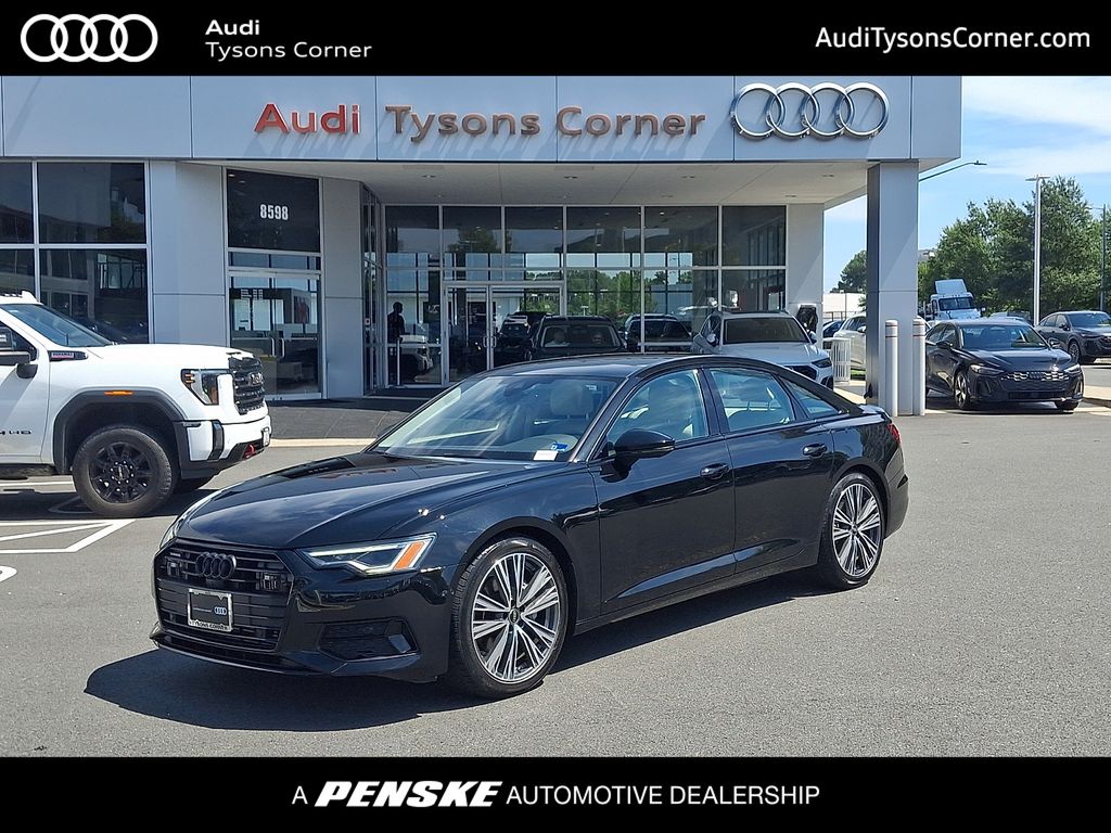 Mythos Black Metallic 2023 Audi A6 Sedan All-Wheel Drive 7-Speed Automatic