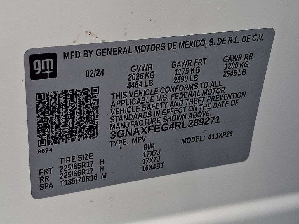 2024 Chevrolet Equinox LS White at Luther Ford