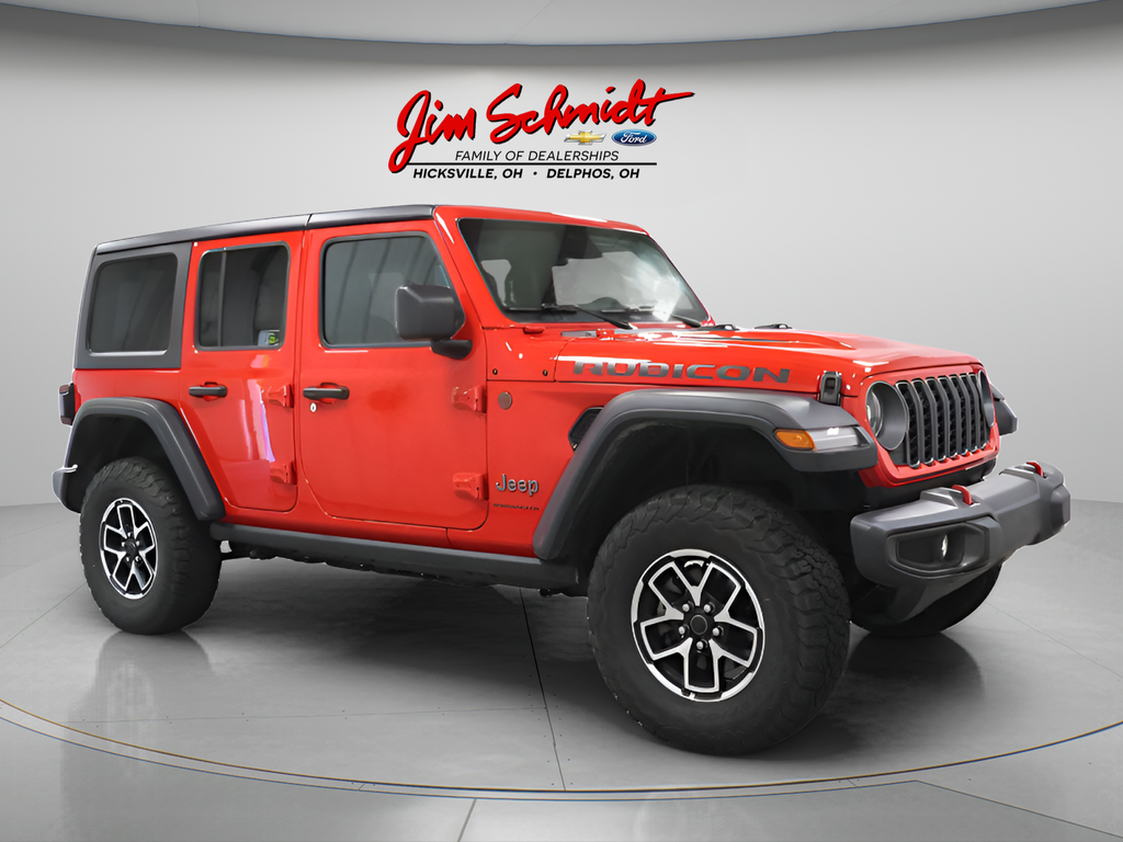 Firecracker Red Clearcoat 2026 Jeep Wrangler SUV / Crossover Four-Wheel Drive 8-Speed Automatic