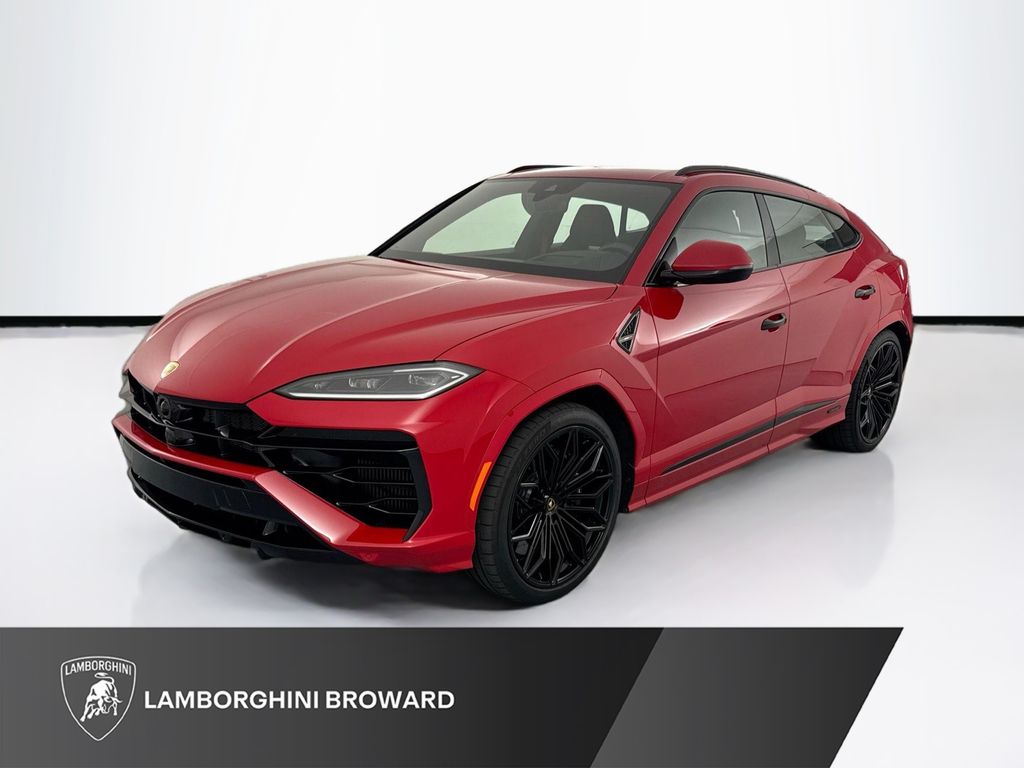 Rosso Anteros Metallic 2025 Lamborghini Urus SUV / Crossover All-Wheel Drive 8-Speed Automatic