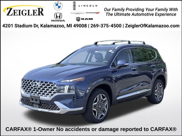 Stormy Blue 2023 Hyundai Santa Fe SUV / Crossover All-Wheel Drive Automatic