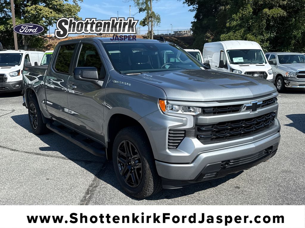 Sterling Gray Metallic 2026 Chevrolet Silverado 1500 Pickup Truck Four-Wheel Drive 8-Speed Automatic