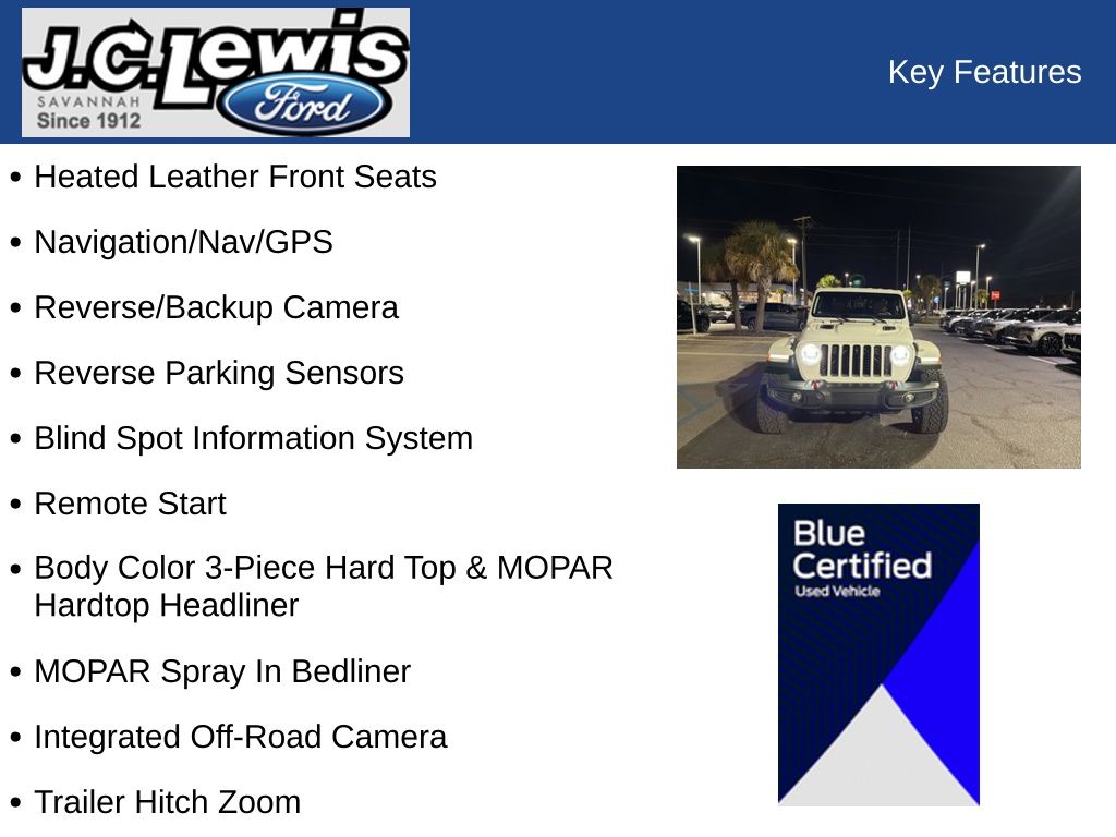 2021 Jeep Gladiator Rubicon 4X4