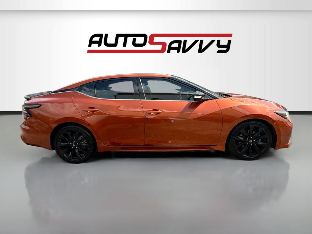 2022 Nissan Maxima SR Orange at AutoSavvy Houston Northwest
