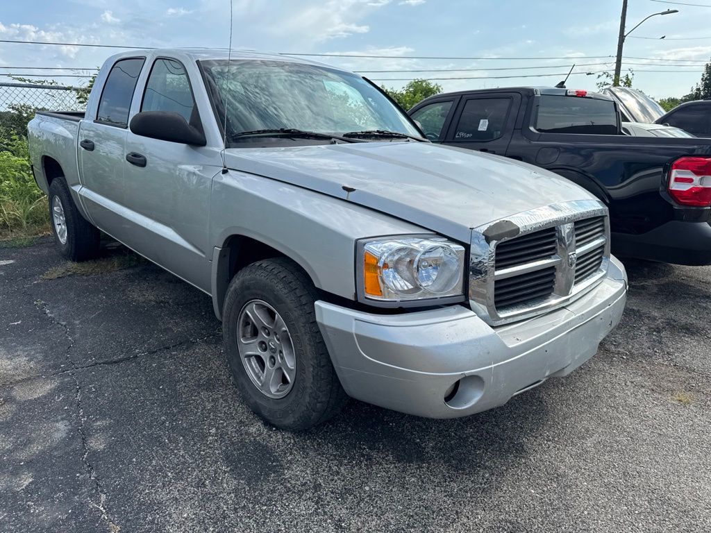 Bright White Clearcoat 2007 Dodge Dakota Pickup Truck Rear-Wheel Drive 4-Speed Automatic