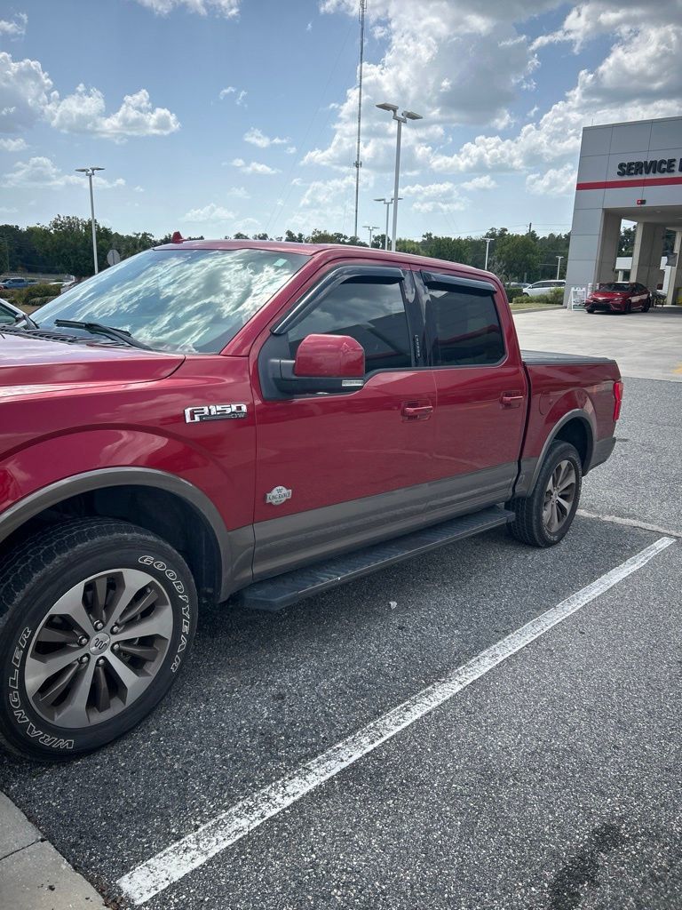 Red Metallic 2020 Ford F-150 Pickup Truck Four-Wheel Drive Automatic