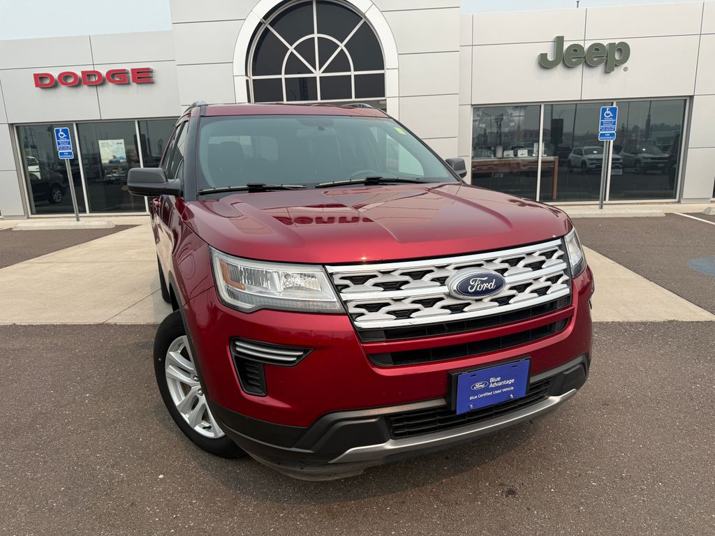 Ruby Red Metallic 2019 Ford Explorer SUV / Crossover All-Wheel Drive 6-Speed Automatic