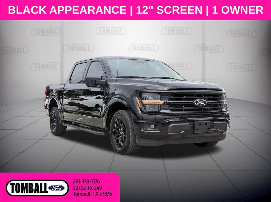 Agate Black Metallic 2024 Ford F-150 Pickup Truck 4X2 Automatic