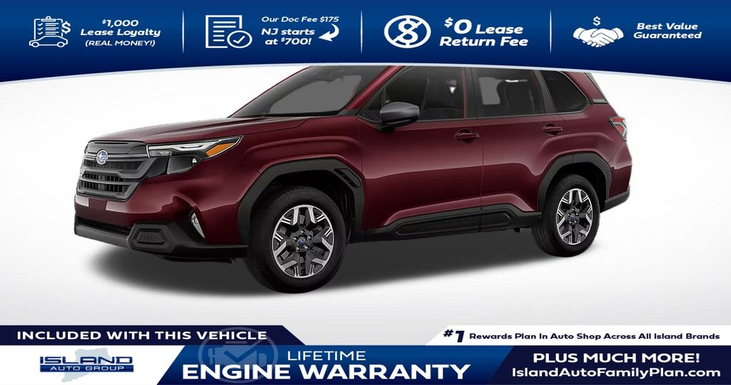 Dark Mahogany Pearl 2026 Subaru Forester SUV / Crossover All-Wheel Drive Continuously Variable Transmission