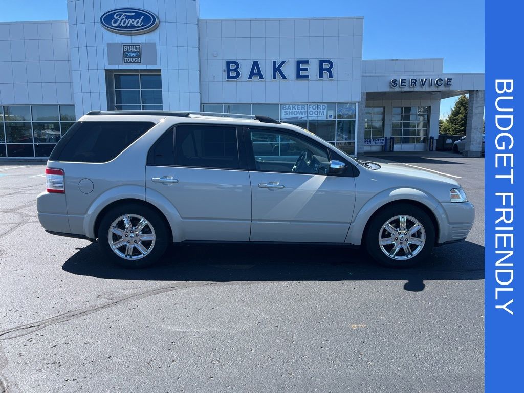 Silver Birch Clearcoat Metallic 2008 Ford Taurus X Limited SUV / Crossover Front-Wheel Drive 6-Speed Automatic