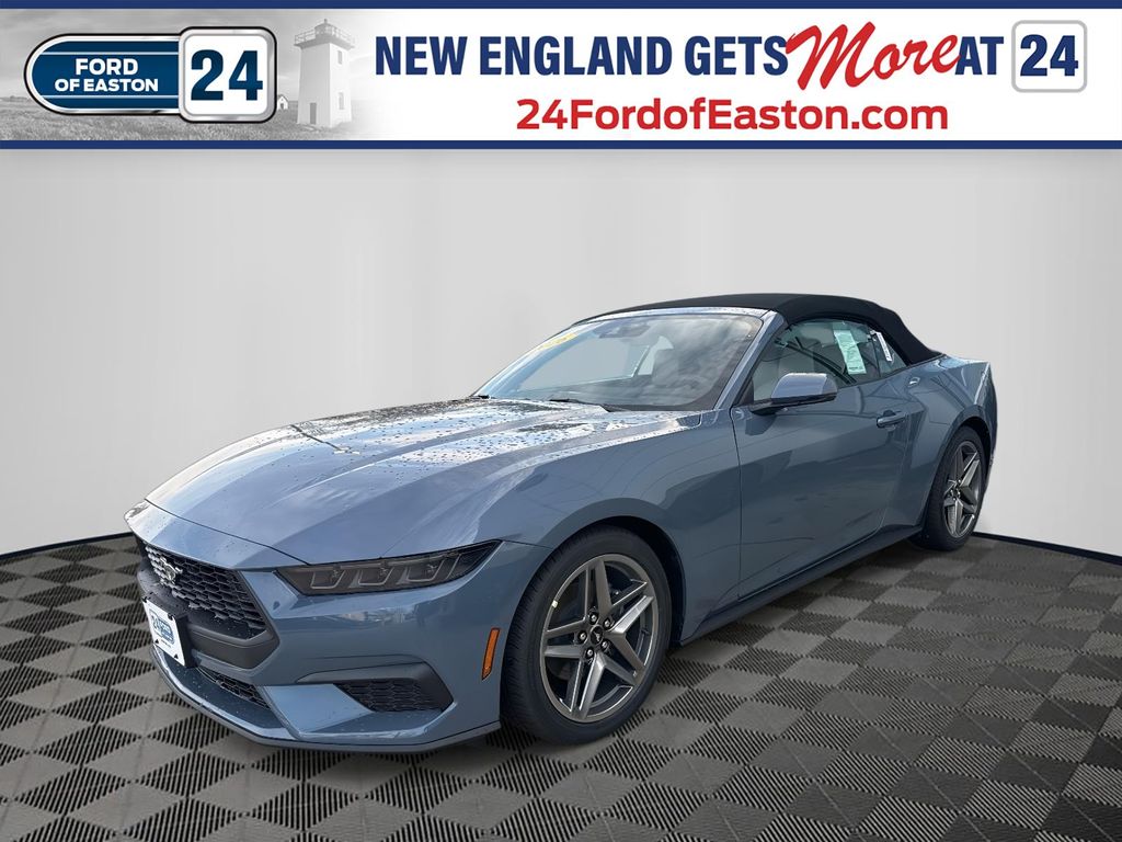 Vapor Blue 2026 Ford Mustang EcoBoost Premium Convertible RWD Convertible Rear-Wheel Drive Automatic