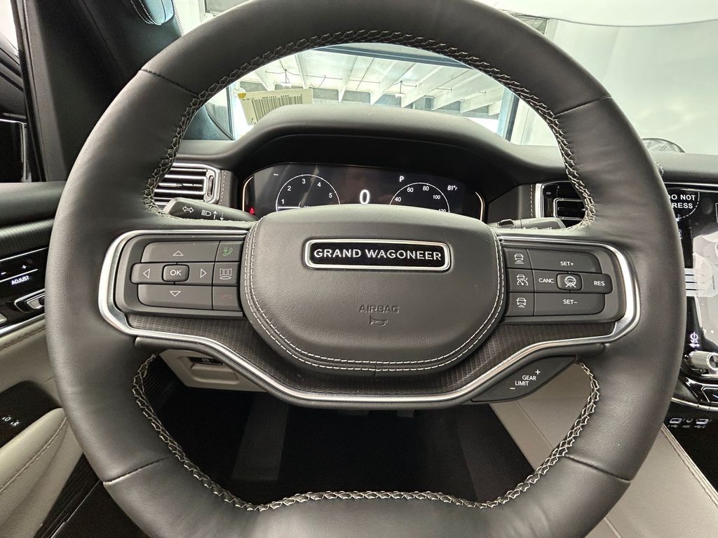 New 2026 Bright White Clearcoat Jeep Summit Obsidian image 23