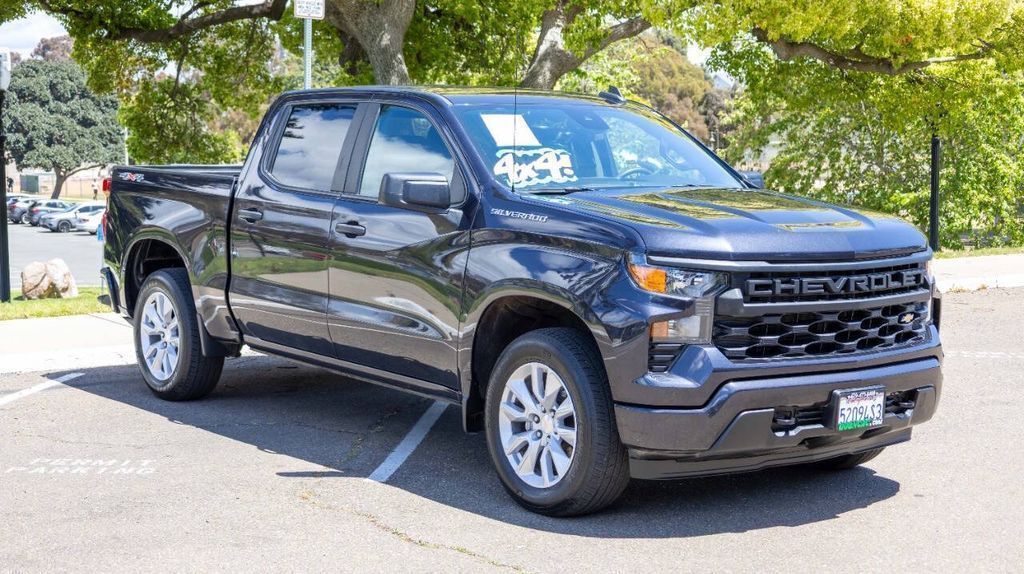 Used 2022 Chevrolet Silverado 1500 Custom 4D Crew Cab