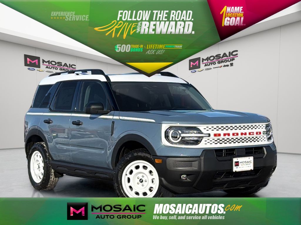 New 2025 Ford Bronco Sport Heritage SUVs