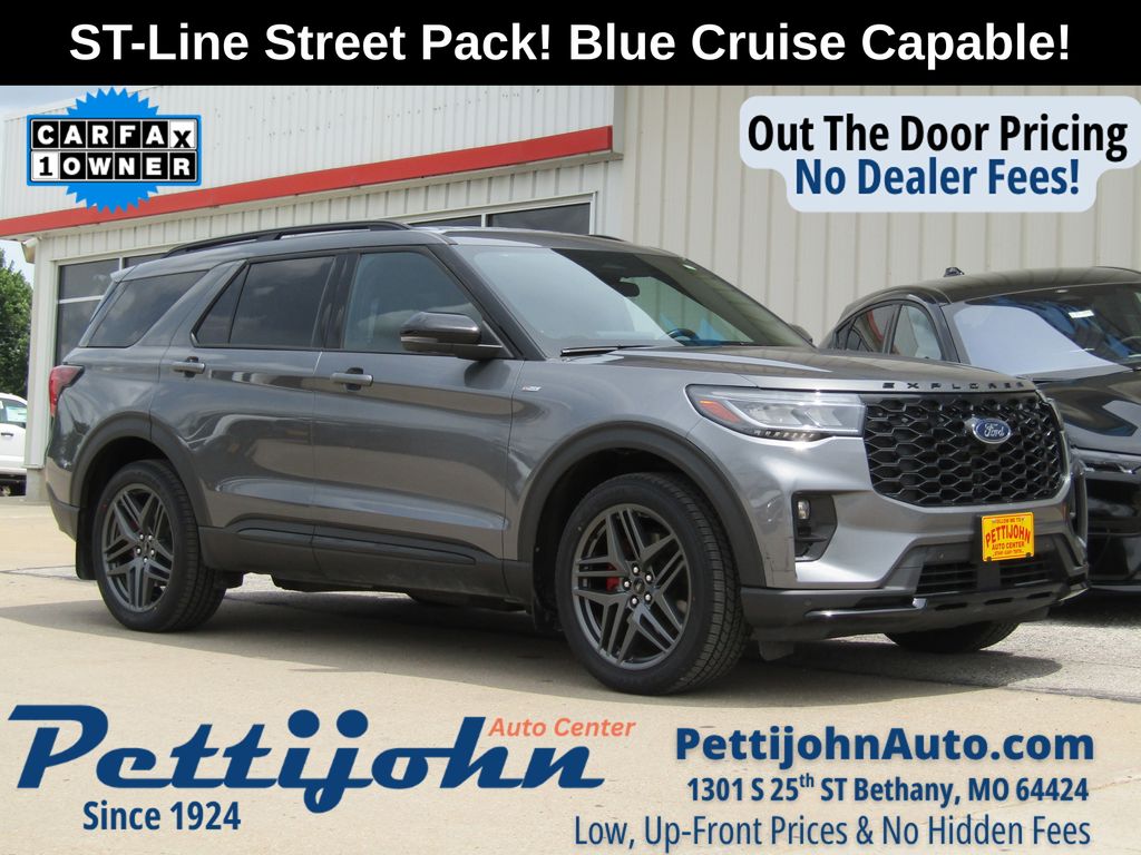 Gray Metallic 2025 Ford Explorer SUV / Crossover All-Wheel Drive Automatic