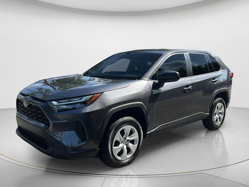Magnetic Gray Metallic 2024 Toyota RAV4 LE FWD SUV / Crossover Front-Wheel Drive 8-Speed Automatic