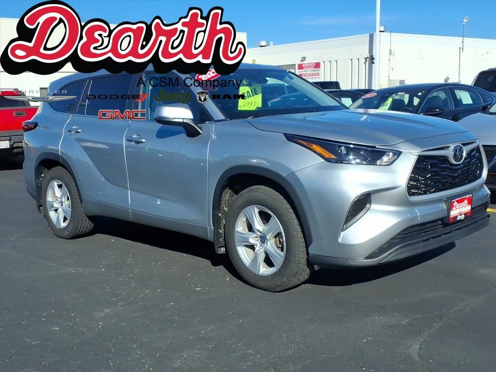 Celestial Silver Metallic 2023 Toyota Highlander L FWD SUV / Crossover Front-Wheel Drive 8-Speed Automatic