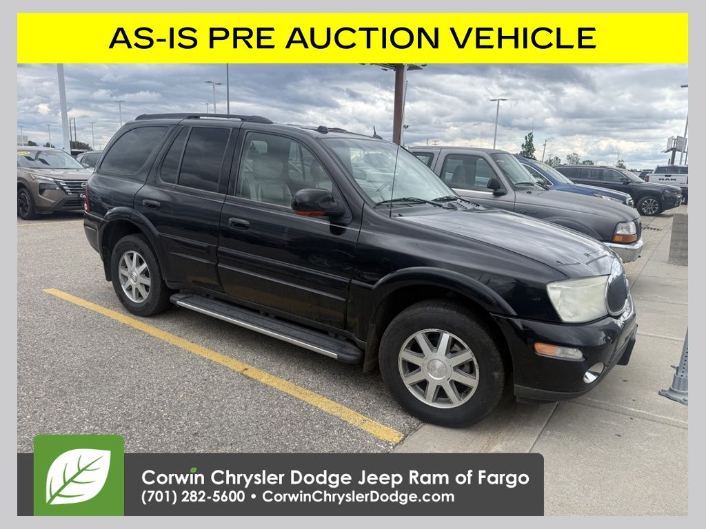 Onyx Black 2005 Buick Rainier SUV / Crossover All-Wheel Drive 4-Speed Automatic Overdrive
