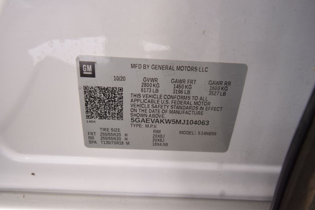 used 2021 Buick Enclave car, priced at $19,990