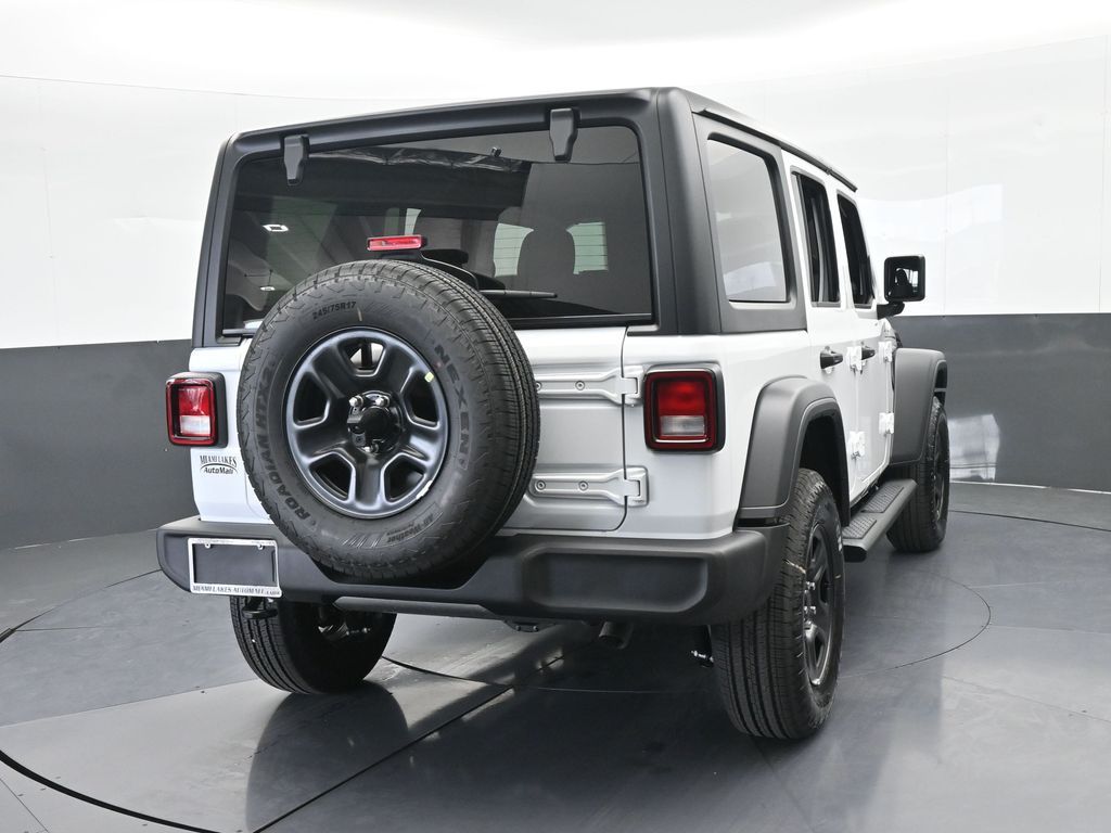 New 2026 Bright White Clearcoat Jeep Sport image 5