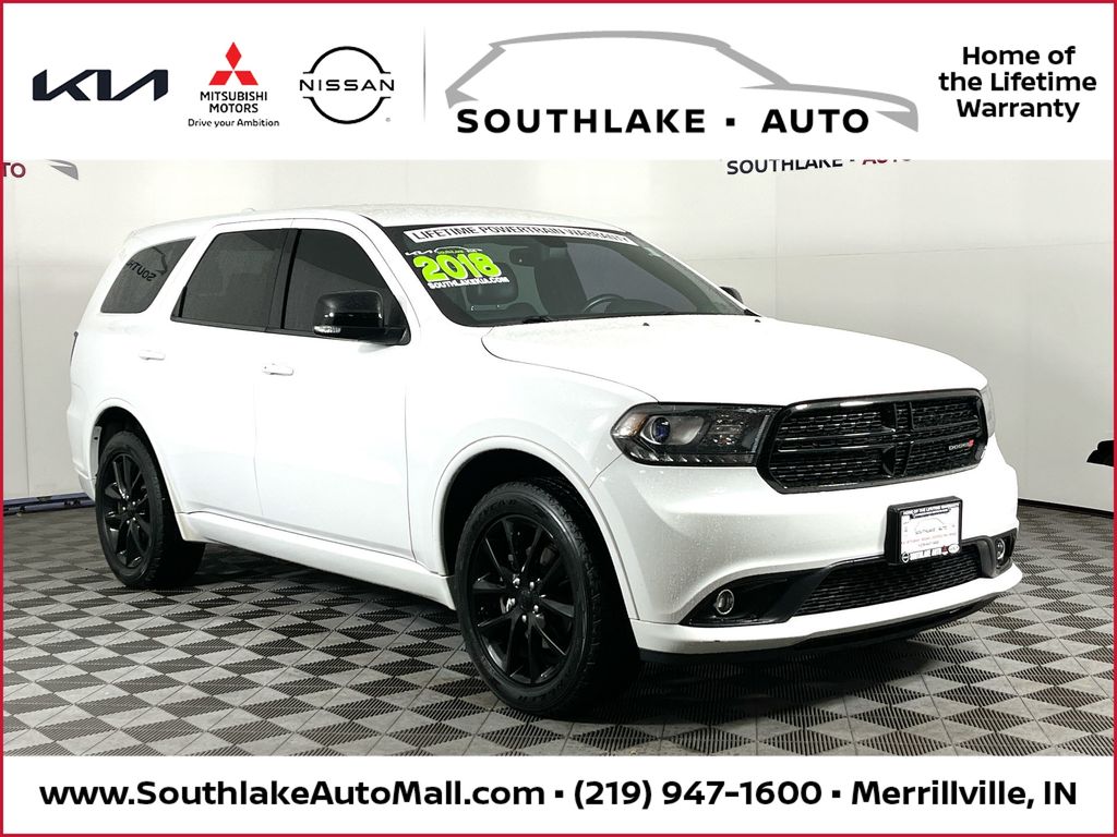 White Knuckle Clearcoat 2018 Dodge Durango GT AWD SUV / Crossover All-Wheel Drive 8-Speed Automatic
