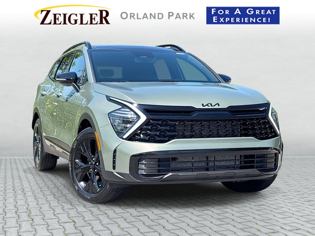 Jungle Green 2025 Kia Sportage SUV / Crossover All-Wheel Drive 8-Speed Automatic