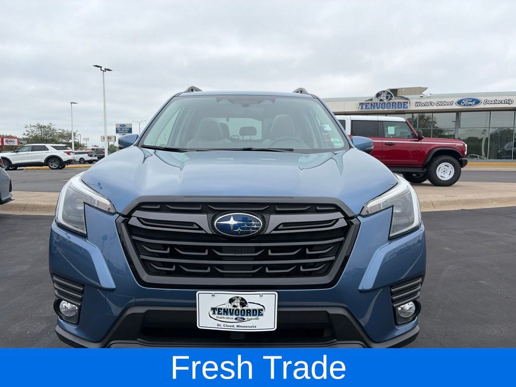 Horizon Blue Pearl 2022 Subaru Forester SUV / Crossover All-Wheel Drive Continuously Variable Transmission