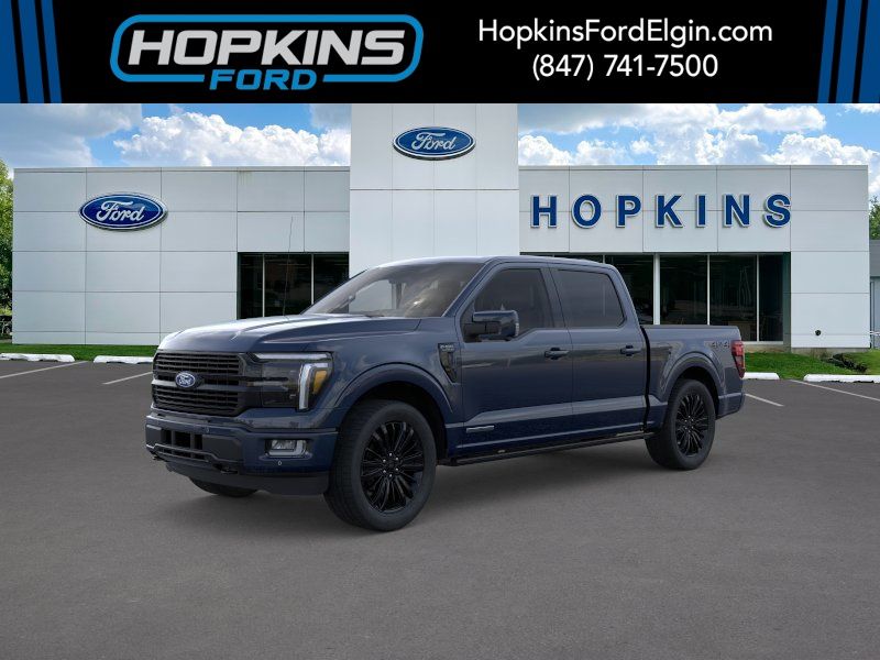 Antimatter Blue Metallic 2026 Ford F-150 Pickup Truck Four-Wheel Drive Automatic