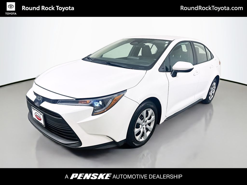 Ice Cap 2024 Toyota Corolla Sedan Front-Wheel Drive Continuously Variable Transmission