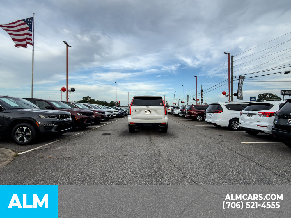 Used 2021 White Cadillac Premium Luxury image 8