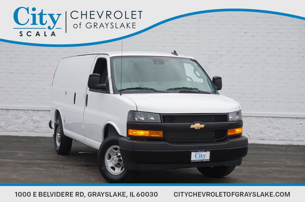 Summit White 2025 Chevrolet Express Cargo 2500 RWD Van Rear-Wheel Drive 8-Speed Automatic Overdrive