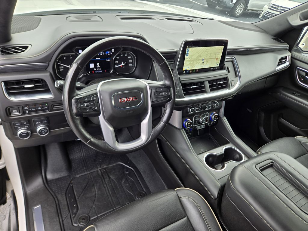 2021 GMC Yukon XL SLT White at Bayway Cadillac of The Woodlands