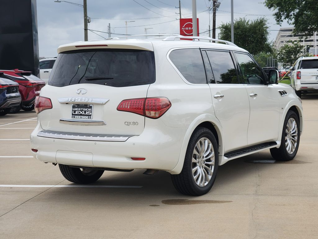2015 INFINITI QX80 Base White at Westside Lexus