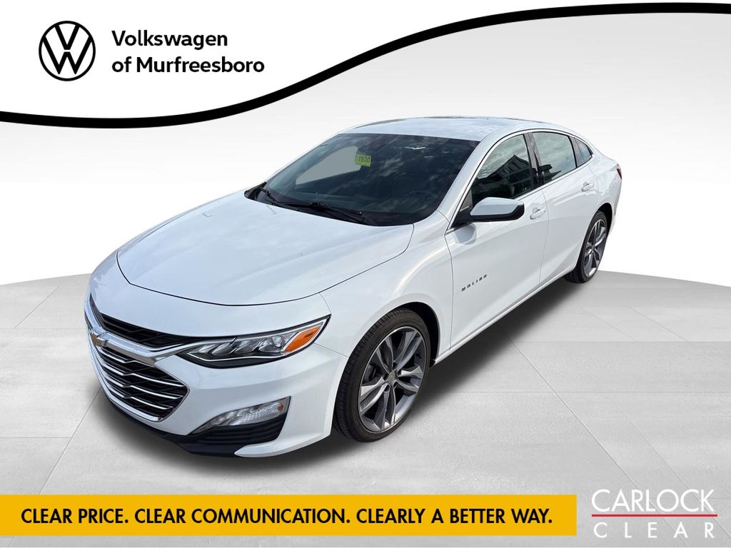 Summit White 2024 Chevrolet Malibu LT with 2LT FWD Sedan Front-Wheel Drive Continuously Variable Transmission