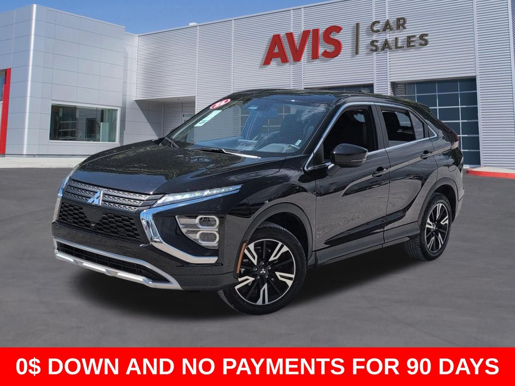 Black 2025 Mitsubishi Eclipse Cross All-Wheel Drive Continuously Variable Transmission