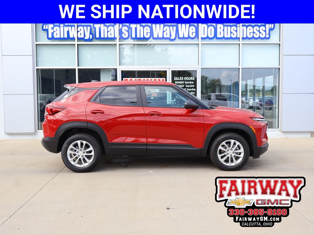 Apex Red 2026 Chevrolet Trailblazer SUV / Crossover Four-Wheel Drive 9-Speed Automatic