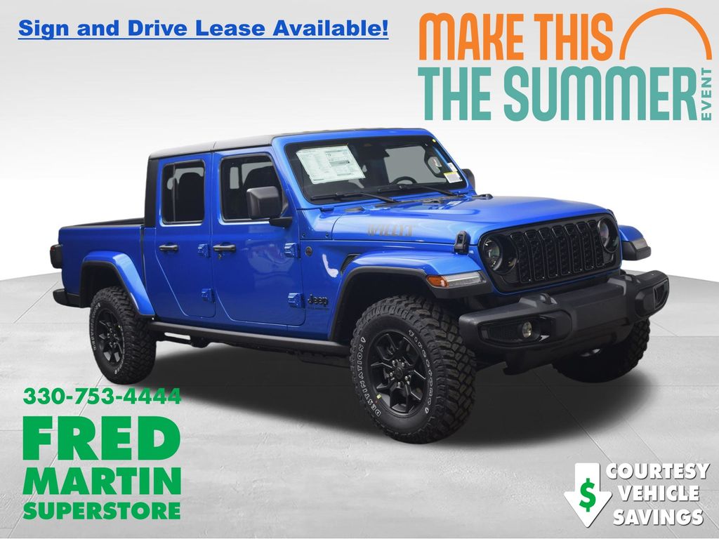 new 2026 Jeep Gladiator car, priced at $44,038