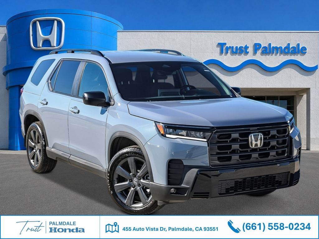 Sonic Gray Pearl 2026 Honda Pilot SUV / Crossover Front-Wheel Drive Automatic